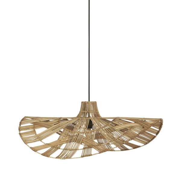 Lampa wisząca rattanowa Wella duża - PR Home