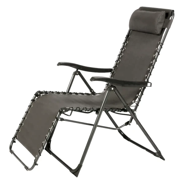 Fotel rozkładany ogrodowy Silos, antracyt - Hesperide