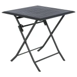 Stolik składany na balkon Azua 71x71, grafitowy - Hesperide