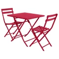 Stolik ogrodowy składany Greensboro 70x70, pomegranate - Hesperide