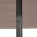 Parasol ogrodowy kwadratowy, Soya 2.5x2.5m, taupe - Hesperide