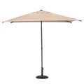 Parasol ogrodowy kwadratowy, Soya 2.5x2.5m, beżowy - Hesperide