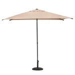 Parasol ogrodowy kwadratowy, Soya 2.5x2.5m, beżowy - Hesperide