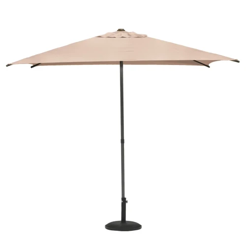 Parasol ogrodowy kwadratowy, Soya 2.5x2.5m, beżowy - Hesperide