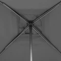 Parasol ogrodowy kwadratowy, Soya 2.5x2.5m, szary - Hesperide
