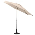 Parasol ogrodowy, Soya 2.7m okrągły, beżowy - Hesperide