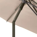 Parasol ogrodowy, Soya 2.7m okrągły, beżowy - Hesperide