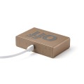 Budzik elektroniczny, dwustronny Flip Classic, soft gold - Lexon