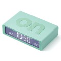 Budzik elektroniczny, dwustronny Flip Classic, miętowy - Lexon