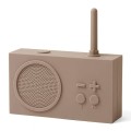 Radio przenośne, wodoodporne Bluetooth, Tykho 3, taupe – Lexon