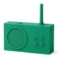 Radio przenośne, wodoodporne Bluetooth, Tykho 3, zielone – Lexon