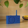 Radio przenośne, wodoodporne Bluetooth, Tykho 3, niebieskie – Lexon