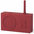 Radio przenośne, wodoodporne Bluetooth, Tykho 3, czerwone – Lexon
