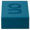 Budzik sterowany radiowo, na baterie Flip+, niebieski Duck Blue - Lexon