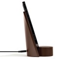 Ładowarka indukcyjna, City Energy Pro 10W z głośnikiem bluetooth, bronze - Lexon