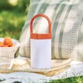 Bezprzewodowa lampa stołowa Horizon LED, pomarańczowa - Lexon