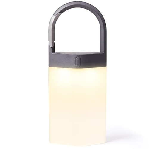 Bezprzewodowa lampa stołowa Horizon LED, szara - Lexon