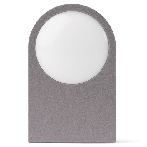 Klips LED Lucie, szary - Lexon