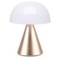 Lampa grzybek Mina Led 17 bezprzewodowa, gold złota - Lexon