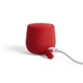 Głośnik wodoodporny bluetooth Mino X, czerwony - Lexon