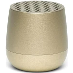 Głośnik bluetooth mały Mino+ Alu, złoty - Lexon