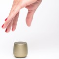 Głośnik bluetooth mały Mino+ Alu, złoty - Lexon