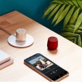 Głośnik bluetooth mały Mino+ Alu, złoty - Lexon
