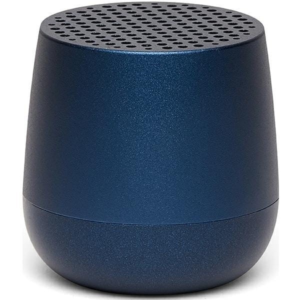 Głośnik bluetooth mały Mino+ Alu, niebieski - Lexon
