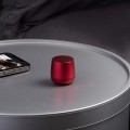 Głośnik bluetooth mały Mino+ Alu, czerwony - Lexon