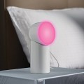 Lampa stołowa bezprzewodowa Orbe LED, biała połysk - Lexon