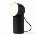 Lampa stołowa bezprzewodowa Orbe LED, czarna - Lexon