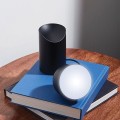 Lampa stołowa bezprzewodowa Orbe LED, czarna - Lexon