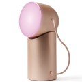 Lampa stołowa bezprzewodowa Orbe LED, złota - Lexon