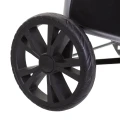 Wózek zakupowy składany Modern, czarny - 5five
