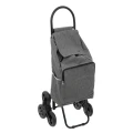 Wózek na zakupy z kółkami na schody Nomad 36L, szary - 5five
