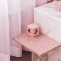 Avolt Square 1, Listwa zasilająca kostka z usb, Old Pink różowa - Avolt