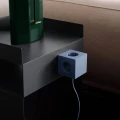 Avolt Square 1, Listwa zasilająca kostka z usb, Shark Blue niebieska - Avolt