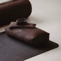 Bolster do jogi z gryką Simple Days 40x20 cm, brązowy - Nordal