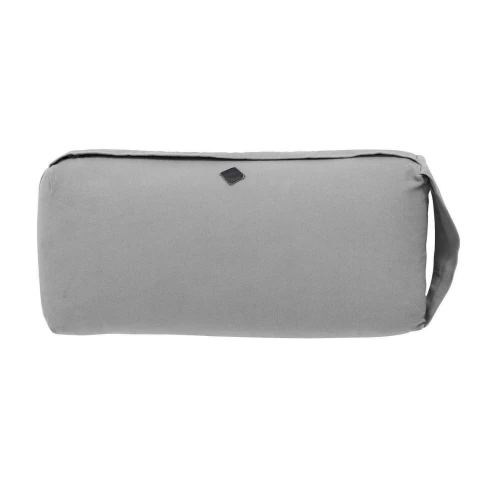 Bolster do jogi z gryką Simple Days 40x20 cm, szary - Nordal