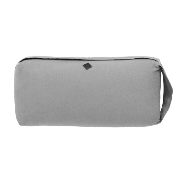 Bolster do jogi z gryką Simple Days 40x20 cm, szary - Ayu