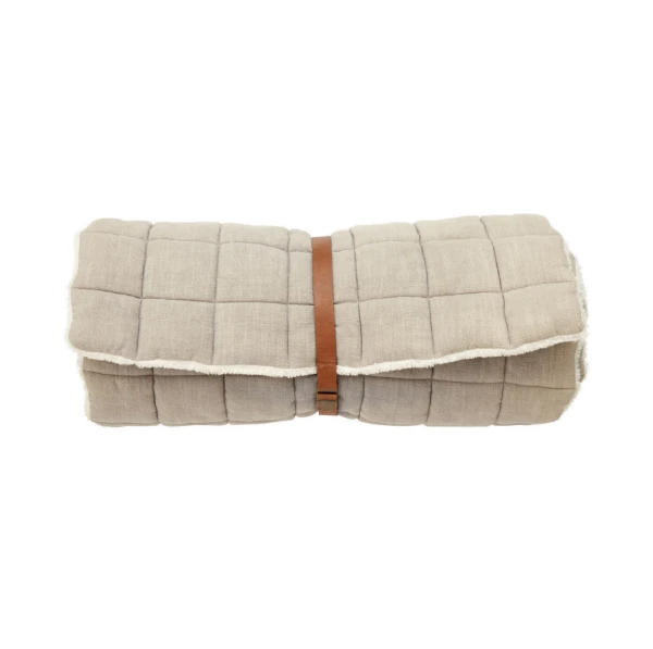 Bed linen organic cotton percale Oeko-Tex, 200x140 and 70x50, Ingrid Shell - By Nord