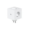 Rozgałęziacz z USB, Square 2, Opal White Limited - Avolt