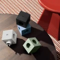 Rozgałęziacz z USB, Square 2, Gotland Grey szary - Avolt