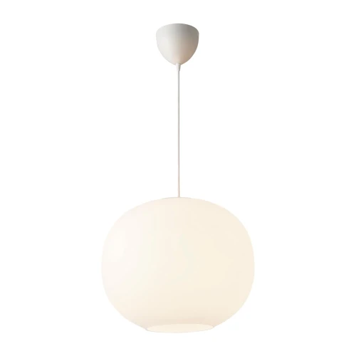Lampa szklana kula biała Navone 40 - DFTP by Nordlux