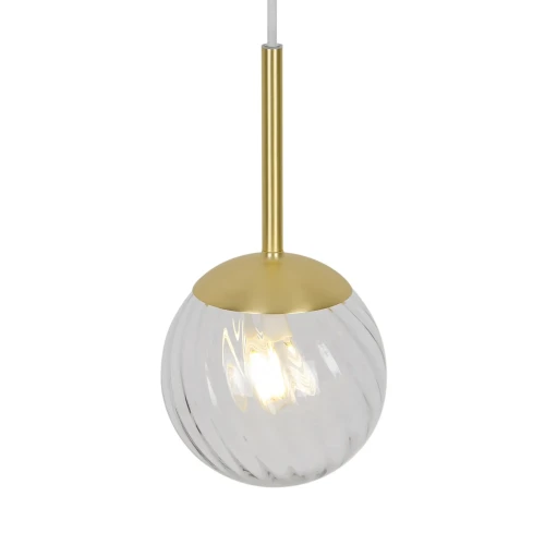 Lampa wisząca kula szklana Chisell 15 z efektem wirowym - Nordlux