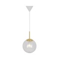 Lampa wisząca kula szklana Chisell 25 z efektem wirowym - Nordlux