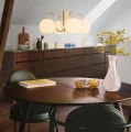 Lampa szklane kule złota Franca - Nordlux