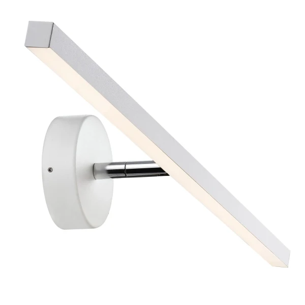 Kinkiet łazienkowy led, IP S13 60, biały - Nordlux