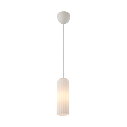 Lampa sufitowa szklana Miella biała, mleczne szkło - Nordlux