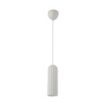 Lampa sufitowa szklana Miella biała, mleczne szkło - Nordlux